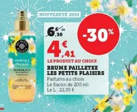 Hyper U Les petits plaisirs - brume paillettee Offres et Promotions