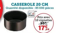 Hyper U Casserole 20 cm Offres et Promotions