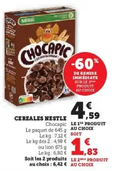 Hyper U Nestlé - céréales Offres et Promotions