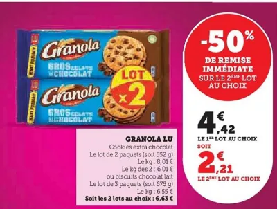 Hyper U Lu - granola Offres et Promotions