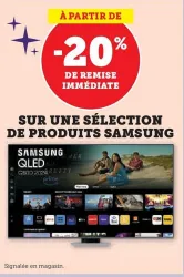 Hyper U SAMSUNG Sur une sélection de produits Offres et Promotions