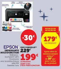 Hyper U EPSON Imprimante multifonction Offres et Promotions