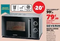 Hyper U SEVERIN Micro-ondes gril Offres et Promotions