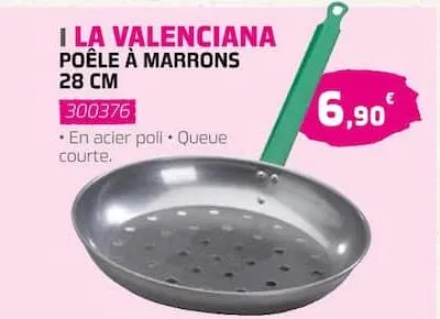 Eureka ma maison POÊLE À MARRONS 28 CM Offres et Promotions