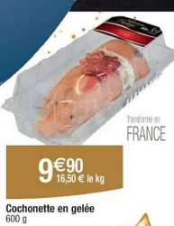 Cora Cochonette en gelée 600 g Offres et Promotions