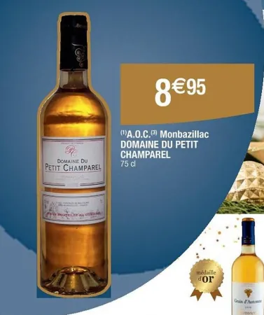 Cora DOMAINE DU PETIT CHAMPAREL A.O.C Monbazillac Offres et Promotions