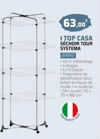 Eureka ma maison SÉCHOIR TOUR SYSTEMA Offres et Promotions