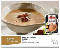 Cora CHARAL Sauce aux morilles 120 g Offres et Promotions