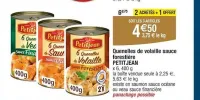 Cora PETITJEAN Quenelles de volaille sauce 400 g Offres et Promotions