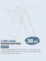 Eureka ma maison SÉCHOIR SUR PIEDS Offres et Promotions
