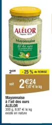 Cora ALELOR Mayonnaise a l'ail des ours 300 g Offres et Promotions