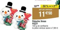 Cora FIZZY Peluche Xmas 100 g Offres et Promotions