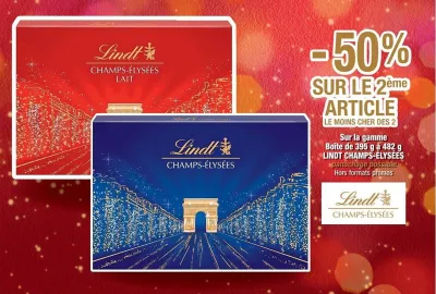 Cora LINDT CHAMPS-ÉLYSÉES Sur la gamme Offres et Promotions