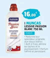 Eureka ma maison LESSIVE PASSION BLANC 750 ML Offres et Promotions