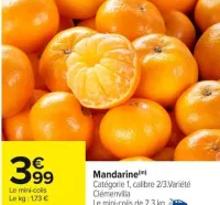 Carrefour Mandarine Offres et Promotions