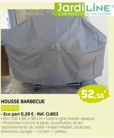 Eureka ma maison HOUSSE BARBECUE Offres et Promotions