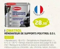 Eureka ma maison RÉNOVATEUR DE SUPPORTS POLYTROL 0.5 L Offres et Promotions