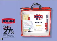 Carrefour Couette "Activ'Air" Dodo Offres et Promotions