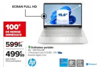 Carrefour Ordinateur portable - 15,6'' Offres et Promotions