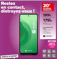 Carrefour Smartphone G24 Power Offres et Promotions