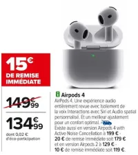 Carrefour Airpods 4 Offres et Promotions