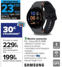 Carrefour Montre connectée Offres et Promotions