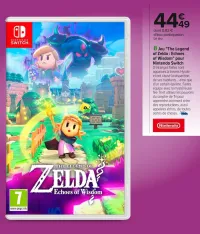 Carrefour Jeu "The Legend of Zelda : Echoes of Wisdom" pour Nintendo Switch Offres et Promotions