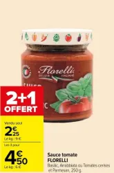 Carrefour Sauce tomate Offres et Promotions