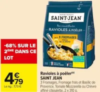 Carrefour Ravioles à poêler Offres et Promotions