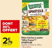 Carrefour Pâtes fraîches à poêler "Offre Promo" Offres et Promotions