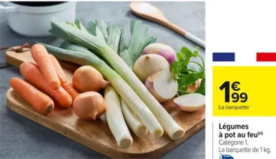 Carrefour Légumes à pot au feu Offres et Promotions