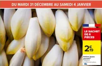 Carrefour Endives jeunes pousses Offres et Promotions