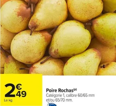 Carrefour Poire Rochas Offres et Promotions