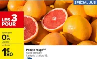 Carrefour Pomelo rouge Offres et Promotions