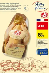 Carrefour Poulet fermier jaune du Périgord Label Rouge Offres et Promotions