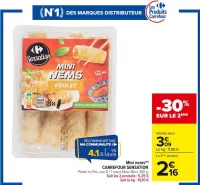 Carrefour Mini nems Offres et Promotions