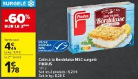 Carrefour Colin à la Bordelaise MSC surgelé Offres et Promotions