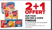 Carrefour SUR TOUS LES FISH & CHIPS Offres et Promotions