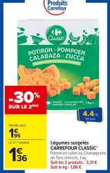 Carrefour Légumes surgelés Offres et Promotions