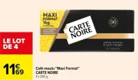 Carrefour Café moulu "Maxi Format" Offres et Promotions