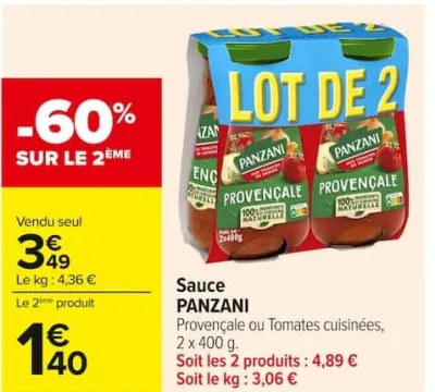 Carrefour Sauce Offres et Promotions