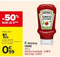 Carrefour Ketchup Offres et Promotions