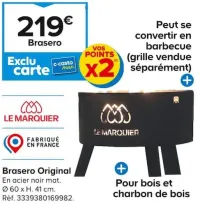 Castorama Brasero Original Offres et Promotions