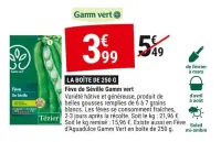 Gamm vert Fève de Séville Gamm vert Offres et Promotions