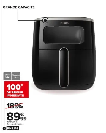 Carrefour Friteuse sans huile airfryer Offres et Promotions