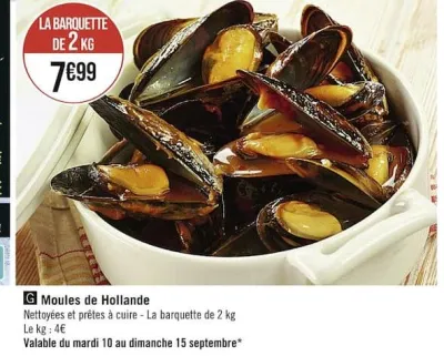 Casino Supermarchés Moules de Hollande Offres et Promotions