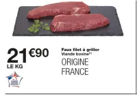 Monoprix Faux filet à griller Offres et Promotions