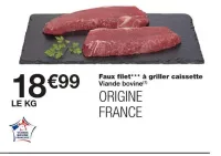 Monoprix Faux filet à griller caissette Offres et Promotions