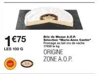 Monoprix Brie de Meaux A.O.P. Sélection Offres et Promotions