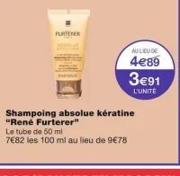 Monoprix Shampoing absolue kératine Offres et Promotions